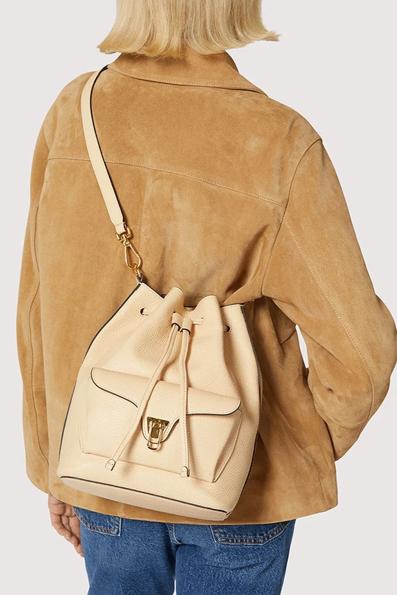 COCCINELLE  BEAT GENERATIO Bucket Bag for Women | Best Price UAE